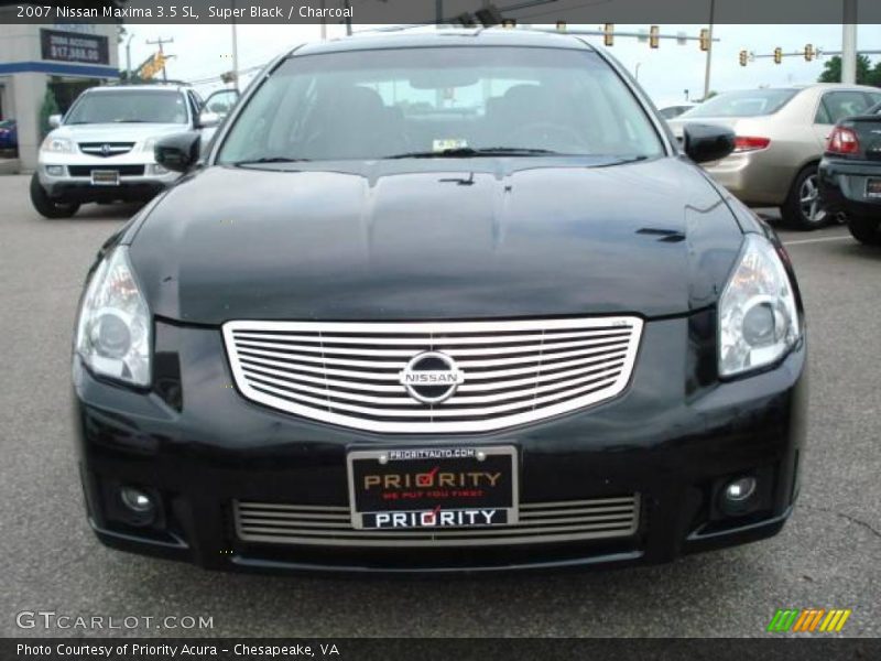Super Black / Charcoal 2007 Nissan Maxima 3.5 SL