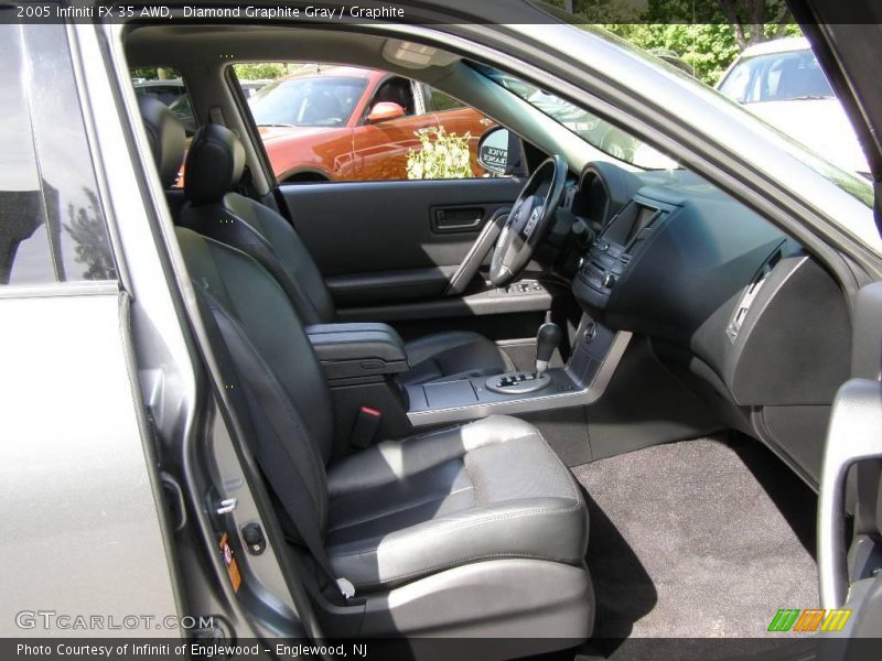 Diamond Graphite Gray / Graphite 2005 Infiniti FX 35 AWD