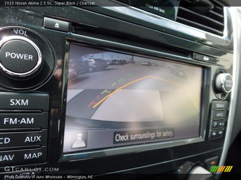 Super Black / Charcoal 2015 Nissan Altima 2.5 SV