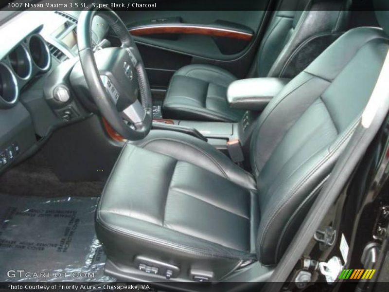 Super Black / Charcoal 2007 Nissan Maxima 3.5 SL