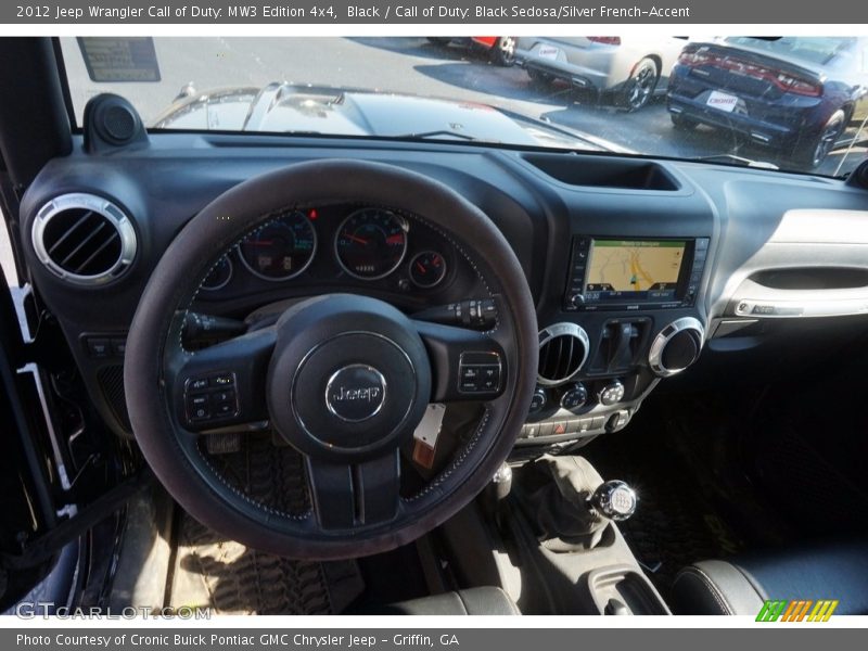 Black / Call of Duty: Black Sedosa/Silver French-Accent 2012 Jeep Wrangler Call of Duty: MW3 Edition 4x4