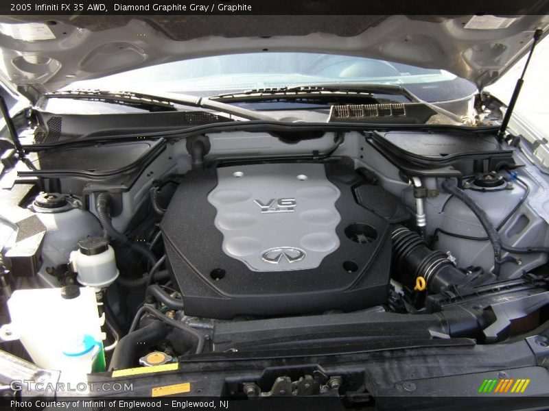 Diamond Graphite Gray / Graphite 2005 Infiniti FX 35 AWD