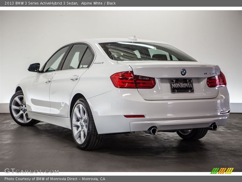 Alpine White / Black 2013 BMW 3 Series ActiveHybrid 3 Sedan