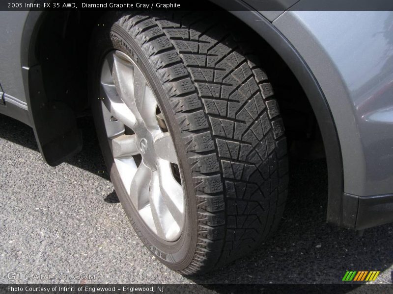 Diamond Graphite Gray / Graphite 2005 Infiniti FX 35 AWD