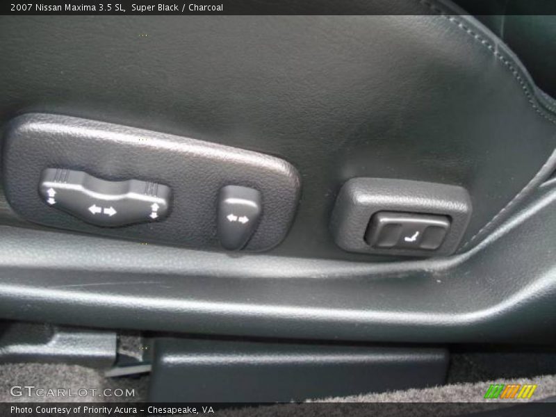 Super Black / Charcoal 2007 Nissan Maxima 3.5 SL