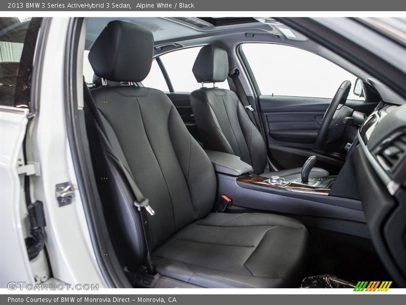 Alpine White / Black 2013 BMW 3 Series ActiveHybrid 3 Sedan