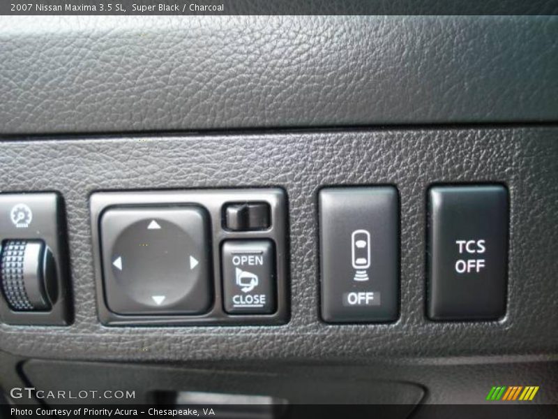 Super Black / Charcoal 2007 Nissan Maxima 3.5 SL