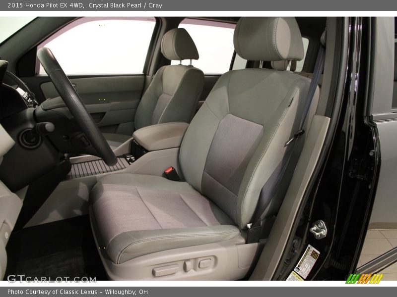 Front Seat of 2015 Pilot EX 4WD