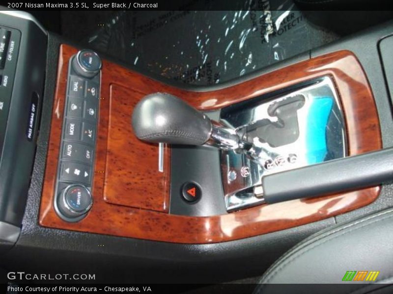 Super Black / Charcoal 2007 Nissan Maxima 3.5 SL