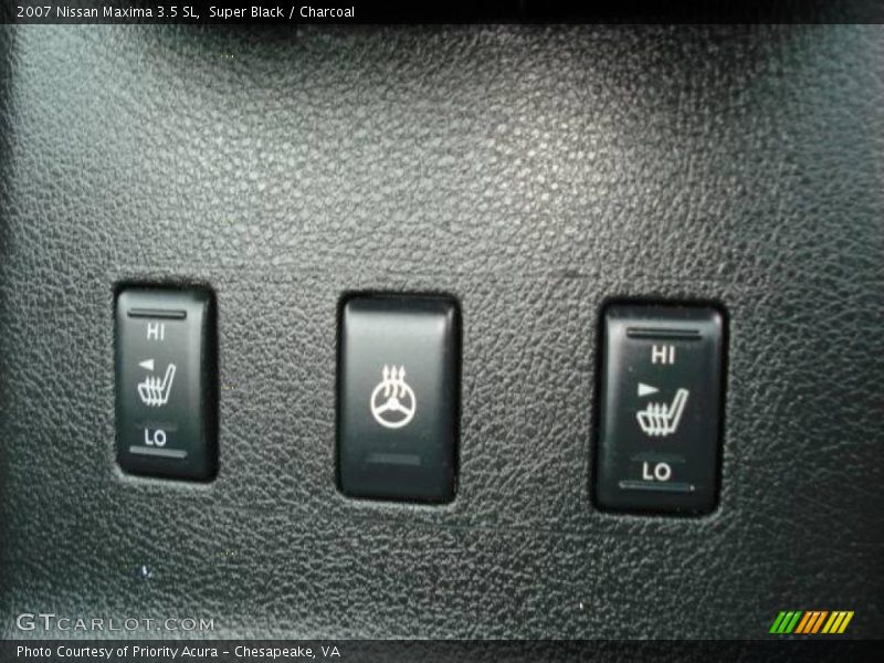 Super Black / Charcoal 2007 Nissan Maxima 3.5 SL