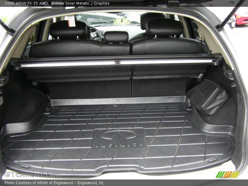 Brilliant Silver Metallic / Graphite 2005 Infiniti FX 35 AWD