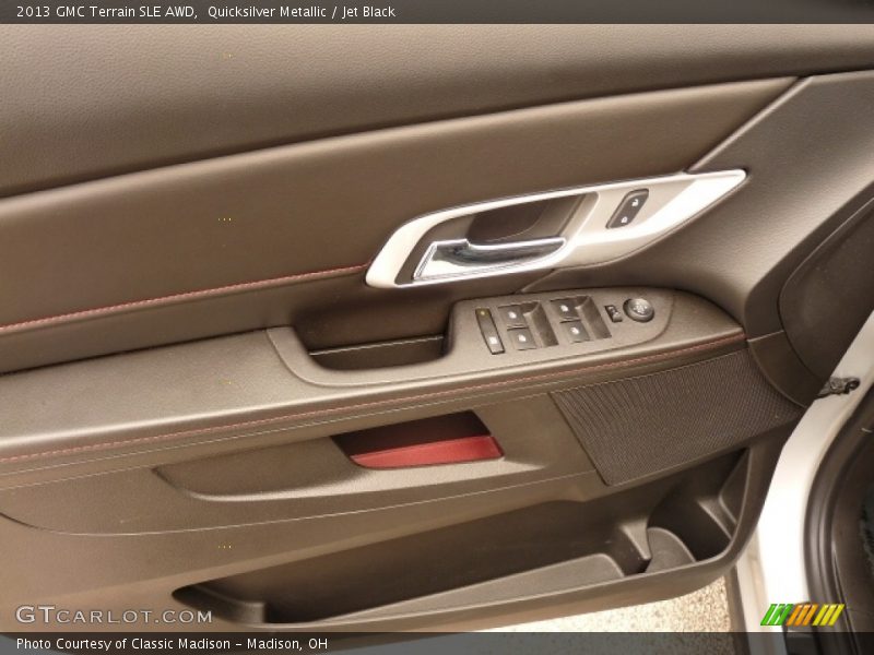 Quicksilver Metallic / Jet Black 2013 GMC Terrain SLE AWD