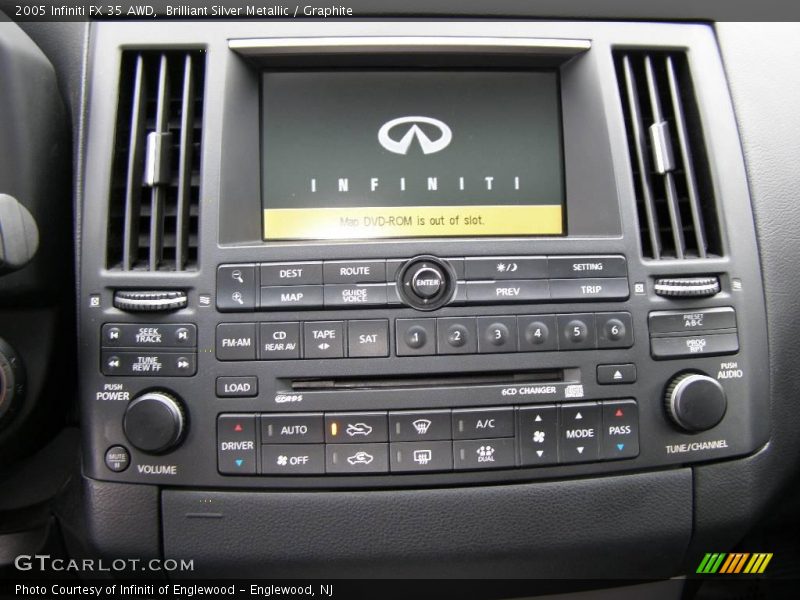 Brilliant Silver Metallic / Graphite 2005 Infiniti FX 35 AWD