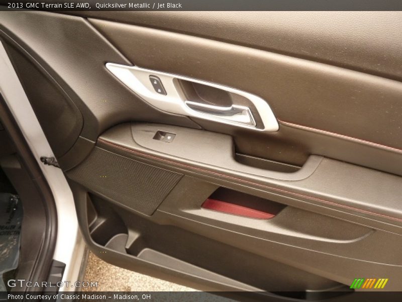 Quicksilver Metallic / Jet Black 2013 GMC Terrain SLE AWD