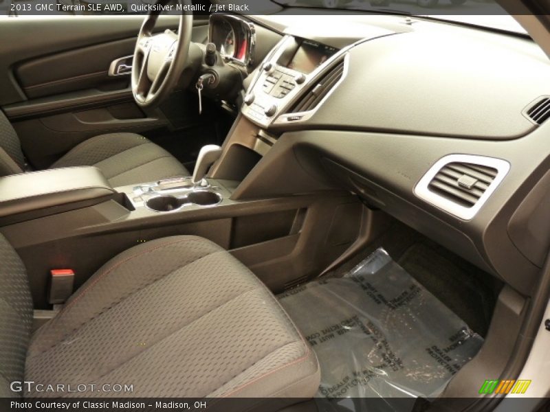 Quicksilver Metallic / Jet Black 2013 GMC Terrain SLE AWD