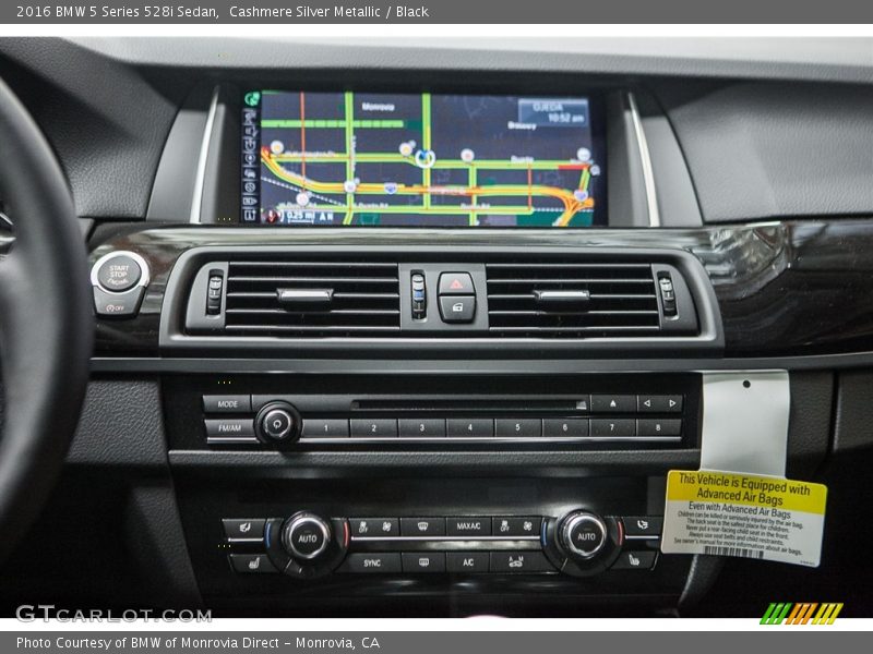 Controls of 2016 5 Series 528i Sedan