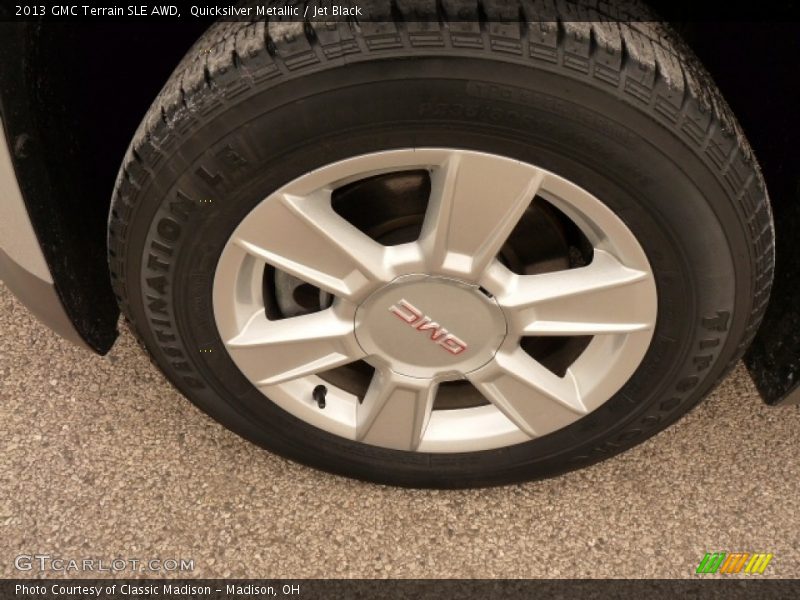 Quicksilver Metallic / Jet Black 2013 GMC Terrain SLE AWD