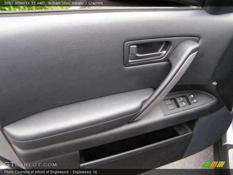 Brilliant Silver Metallic / Graphite 2005 Infiniti FX 35 AWD