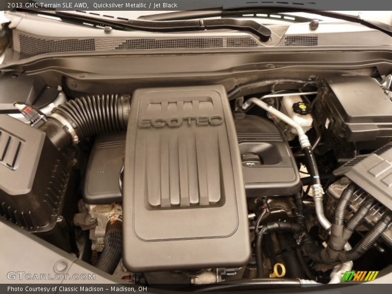 Quicksilver Metallic / Jet Black 2013 GMC Terrain SLE AWD