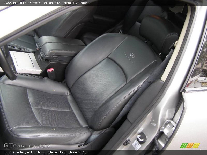 Brilliant Silver Metallic / Graphite 2005 Infiniti FX 35 AWD