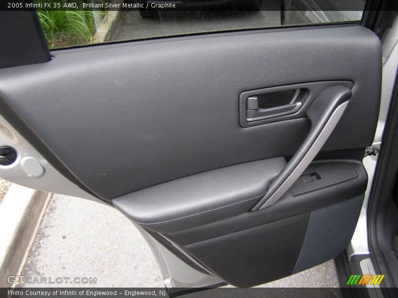 Brilliant Silver Metallic / Graphite 2005 Infiniti FX 35 AWD