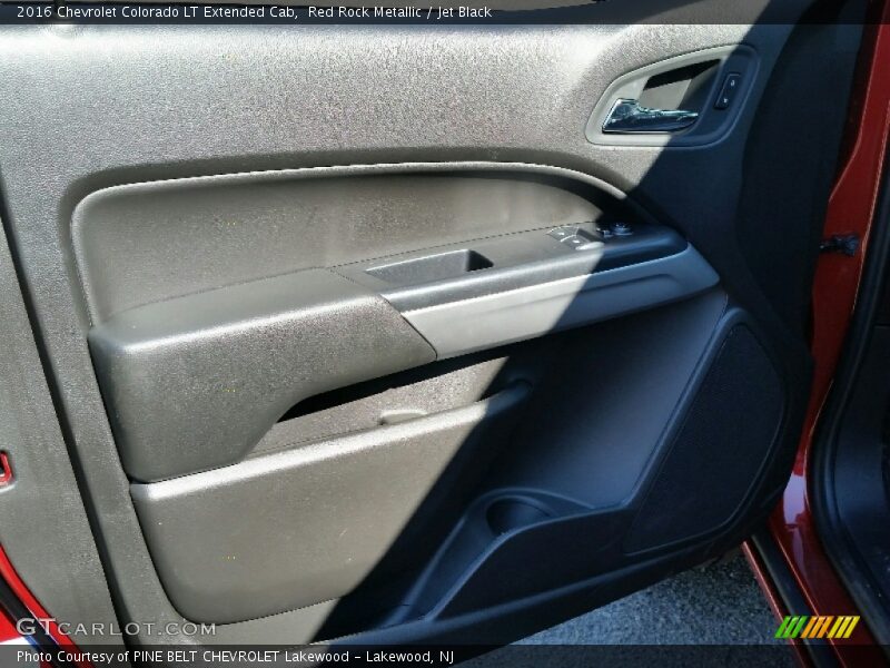 Red Rock Metallic / Jet Black 2016 Chevrolet Colorado LT Extended Cab