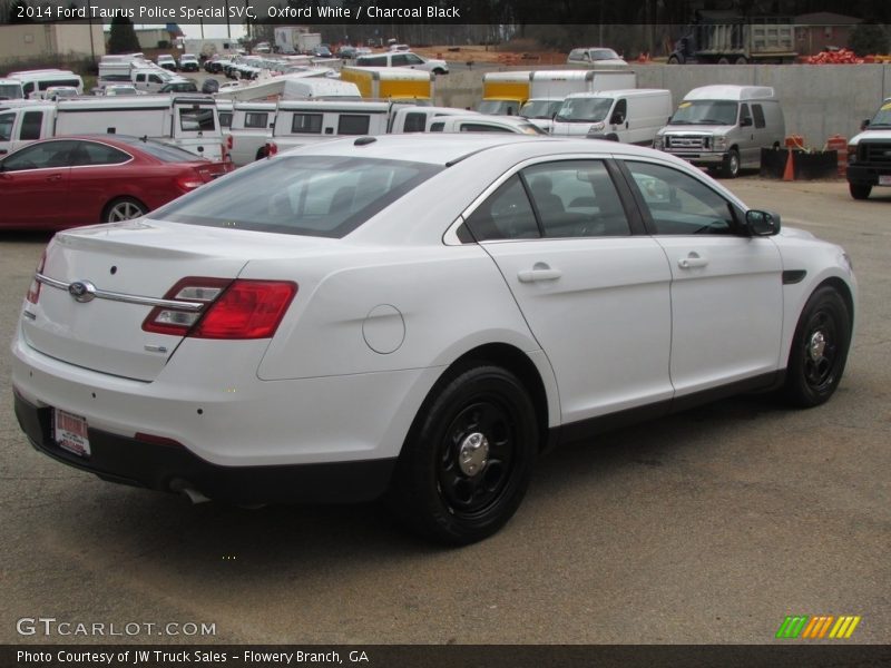 Oxford White / Charcoal Black 2014 Ford Taurus Police Special SVC