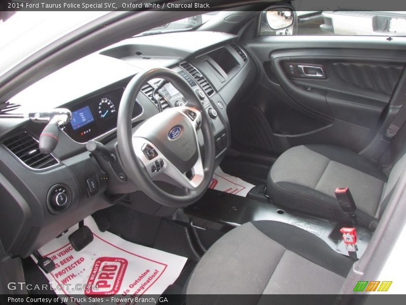 Oxford White / Charcoal Black 2014 Ford Taurus Police Special SVC