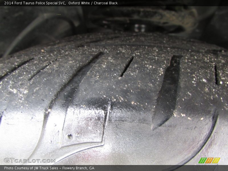 Oxford White / Charcoal Black 2014 Ford Taurus Police Special SVC