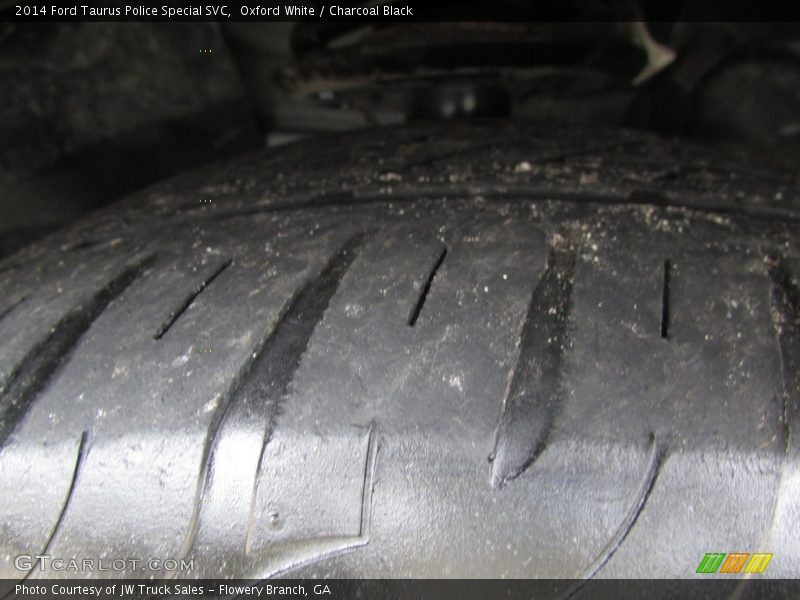 Oxford White / Charcoal Black 2014 Ford Taurus Police Special SVC