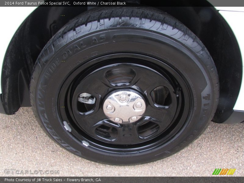 Oxford White / Charcoal Black 2014 Ford Taurus Police Special SVC
