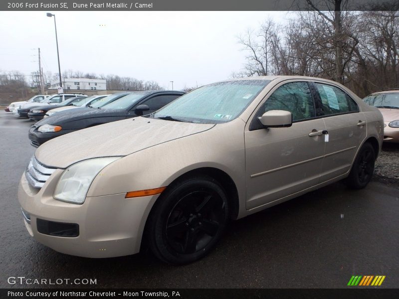 Dune Pearl Metallic / Camel 2006 Ford Fusion SE