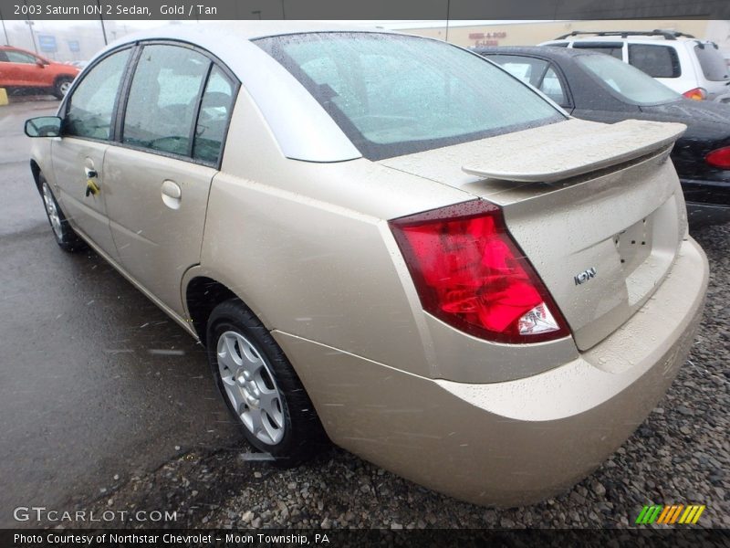 Gold / Tan 2003 Saturn ION 2 Sedan
