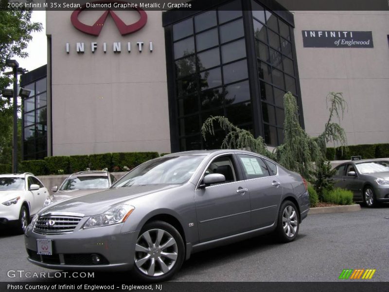 Diamond Graphite Metallic / Graphite 2006 Infiniti M 35x Sedan