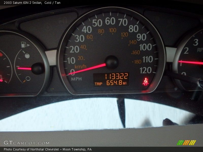 Gold / Tan 2003 Saturn ION 2 Sedan