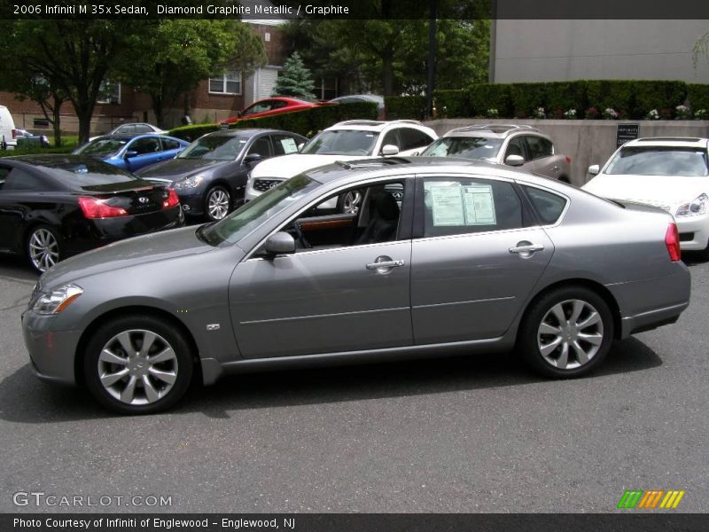 Diamond Graphite Metallic / Graphite 2006 Infiniti M 35x Sedan