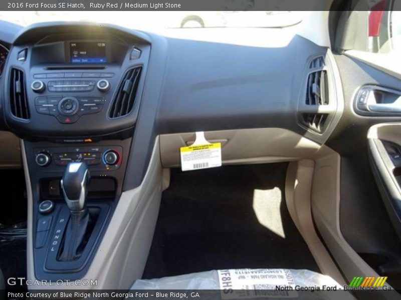 Ruby Red / Medium Light Stone 2016 Ford Focus SE Hatch