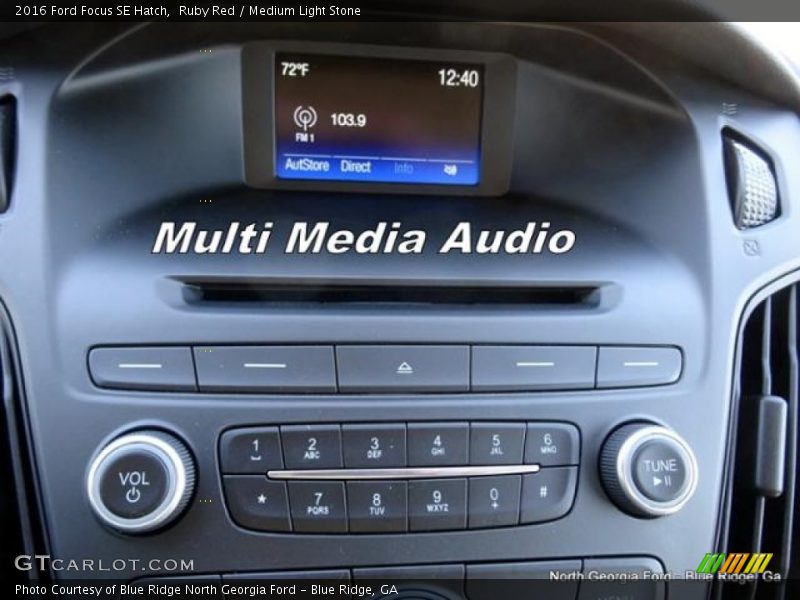 Ruby Red / Medium Light Stone 2016 Ford Focus SE Hatch