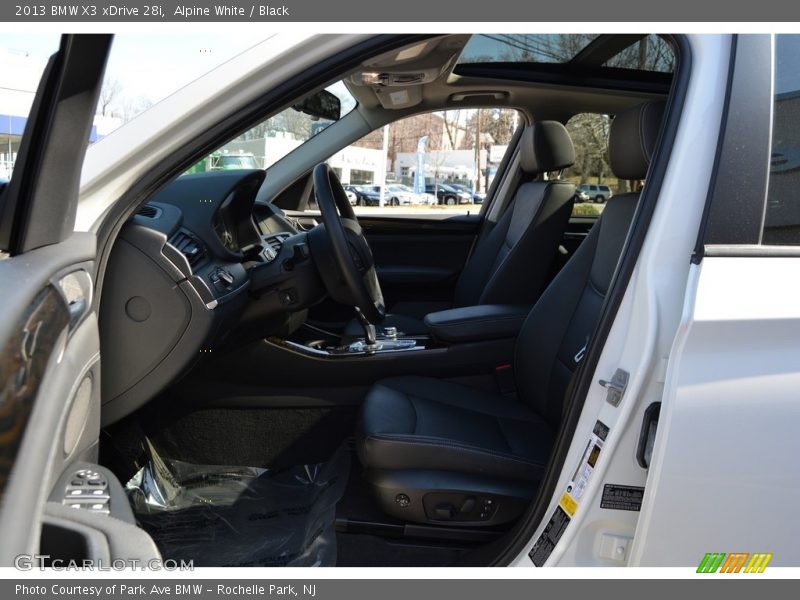 Alpine White / Black 2013 BMW X3 xDrive 28i
