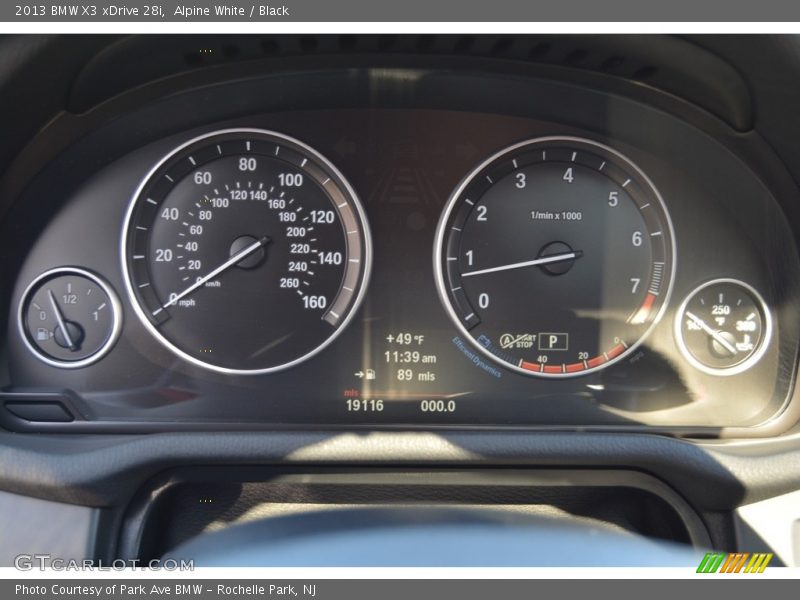Alpine White / Black 2013 BMW X3 xDrive 28i