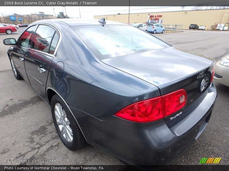 Cyber Gray Metallic / Titanium 2009 Buick Lucerne CX