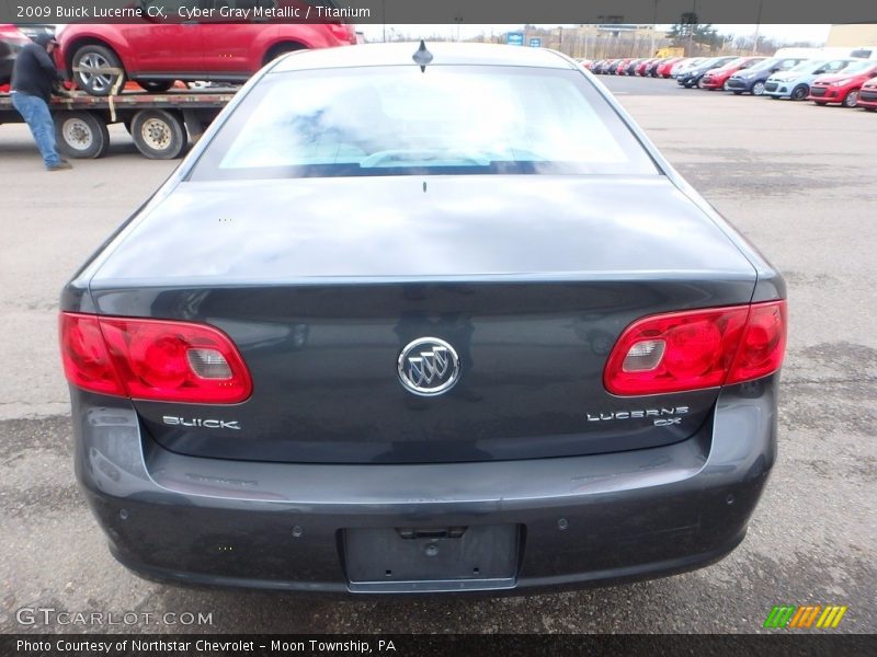 Cyber Gray Metallic / Titanium 2009 Buick Lucerne CX