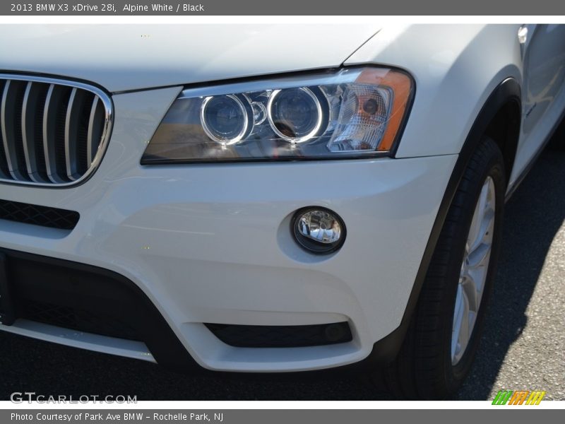 Alpine White / Black 2013 BMW X3 xDrive 28i