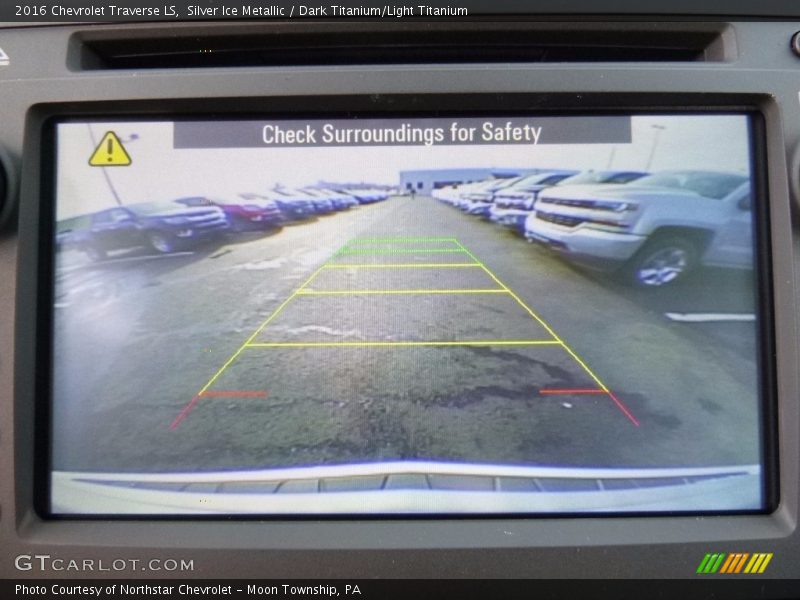 Silver Ice Metallic / Dark Titanium/Light Titanium 2016 Chevrolet Traverse LS