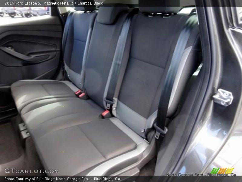 Magnetic Metallic / Charcoal Black 2016 Ford Escape S