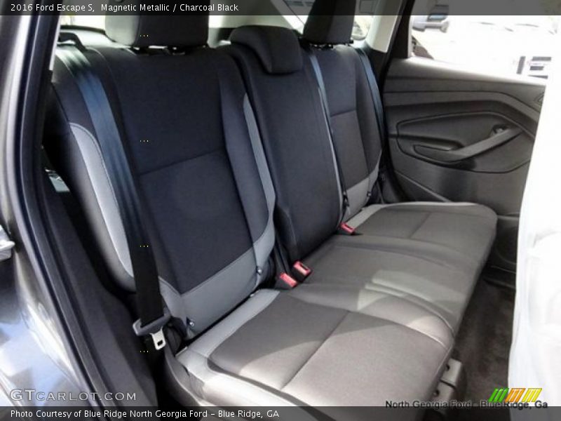 Magnetic Metallic / Charcoal Black 2016 Ford Escape S