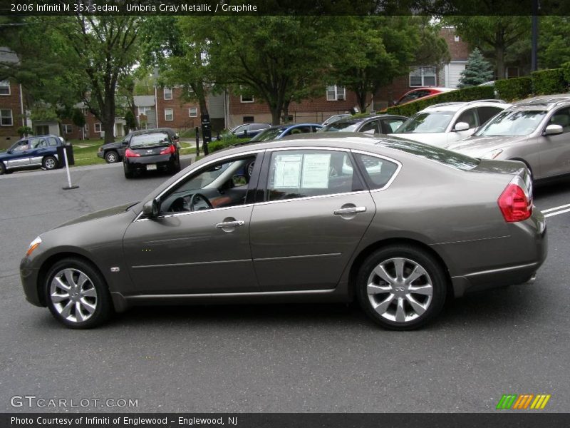 Umbria Gray Metallic / Graphite 2006 Infiniti M 35x Sedan