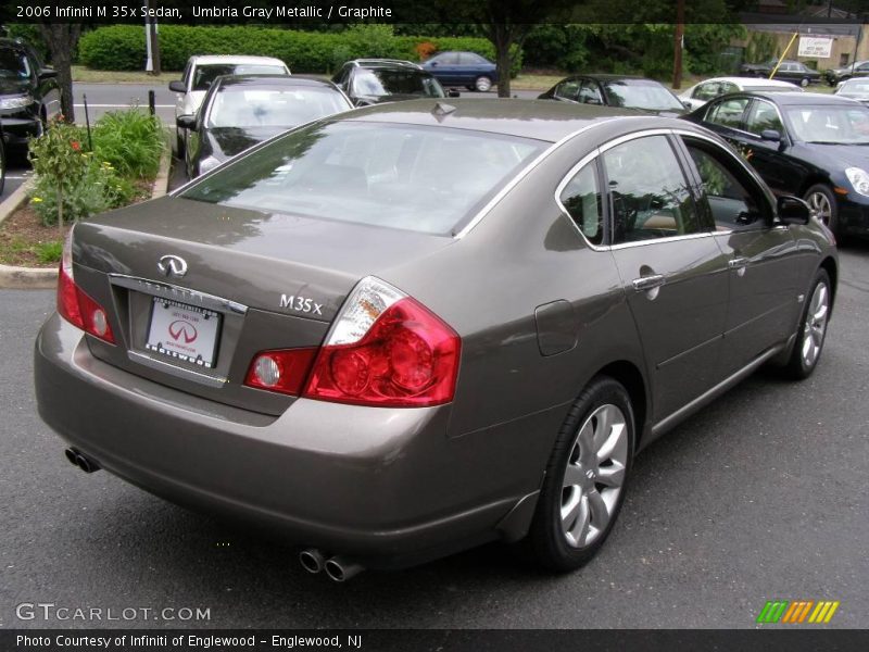 Umbria Gray Metallic / Graphite 2006 Infiniti M 35x Sedan
