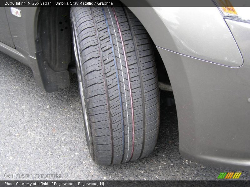 Umbria Gray Metallic / Graphite 2006 Infiniti M 35x Sedan