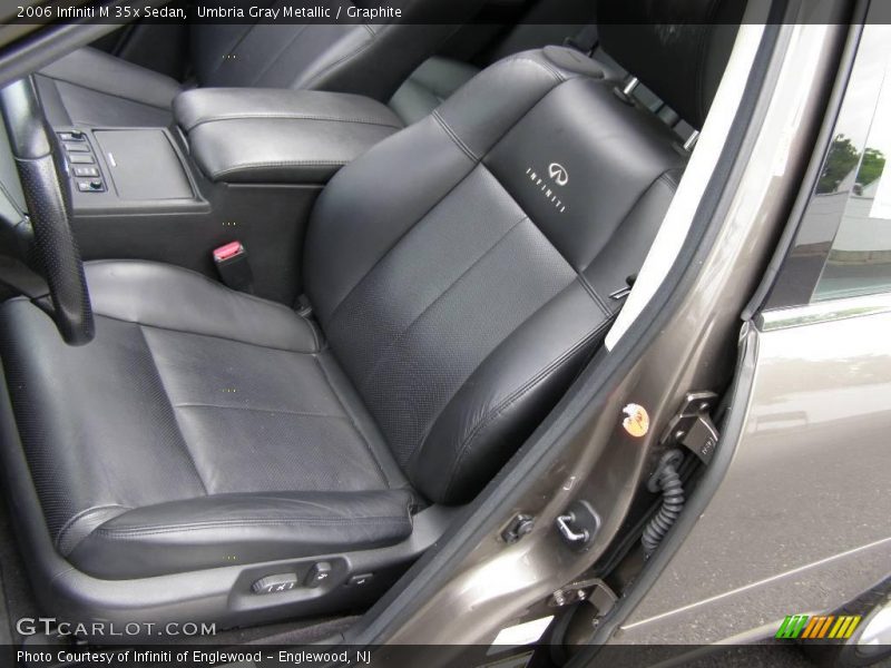 Umbria Gray Metallic / Graphite 2006 Infiniti M 35x Sedan